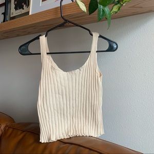 Ribbed Knit Tank Top